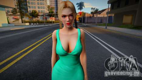 Rachel Slutty Dress для GTA San Andreas