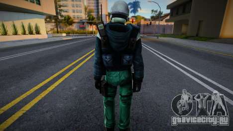 SAS (HL2 Metro Cop) from Counter-Strike Source для GTA San Andreas
