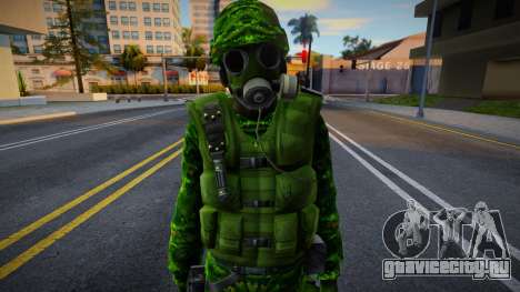 SAS (Woodland) из Counter-Strike Source для GTA San Andreas