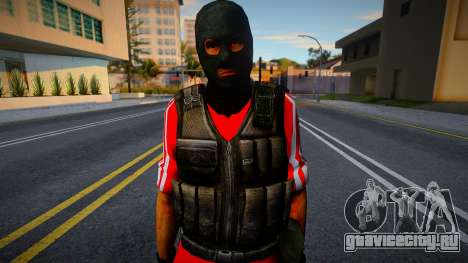 Phenix (Adidas) из Counter-Strike Source для GTA San Andreas