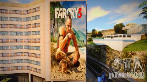 Far Cry Series Billboard v3 для GTA San Andreas