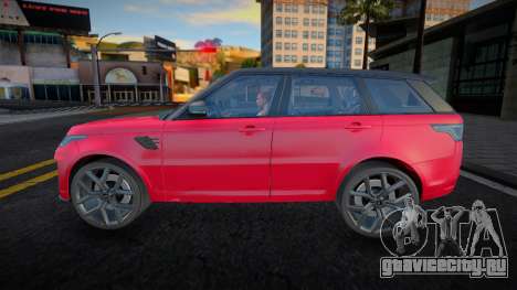 Range Rover Sport SVR (Vortex) для GTA San Andreas