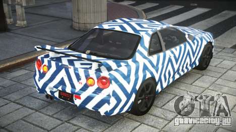 Nissan Skyline GT-R BNR34 S9 для GTA 4