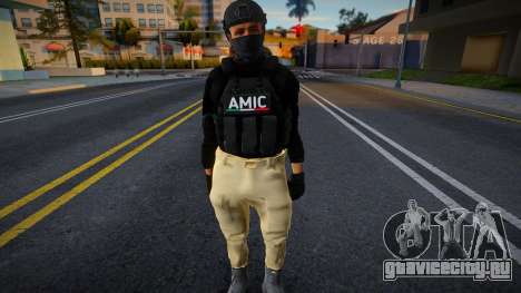 Солдат из подразделения AMIC для GTA San Andreas