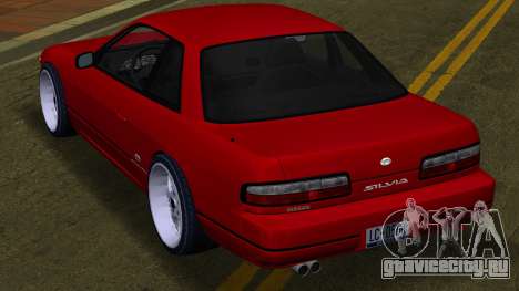 Nissan Silvia S13 Ks On Custom Wheels для GTA Vice City