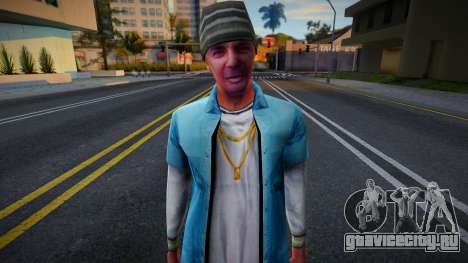 Уличный гангстер из игры Crime Life Gang Wars v2 для GTA San Andreas