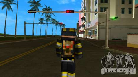 Steve Body Fireman для GTA Vice City