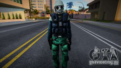 SAS (HL2 Metro Cop) from Counter-Strike Source для GTA San Andreas