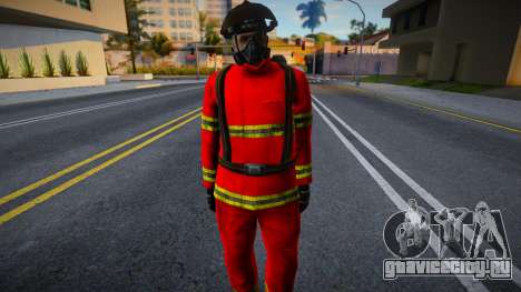 Венесуэльский пожарный для GTA San Andreas