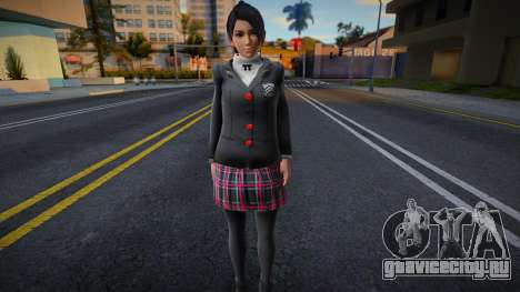 Momiji Winter School Uniform для GTA San Andreas