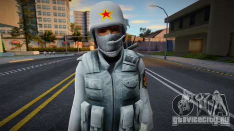 Urban (Snow Camo) из Counter-Strike Source для GTA San Andreas