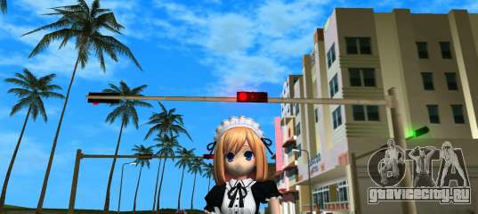 Chika from Hyperdimension Neptunia для GTA Vice City. 