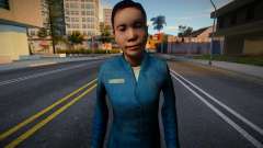 FeMale Citizen from Half-Life 2 v4 для GTA San Andreas