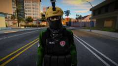 Венесуэльский солдат из DEL BAE V1 для GTA San Andreas