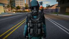 SAS (Tactical) из Counter-Strike Source для GTA San Andreas
