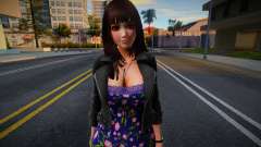 DOA Naotora Li - Jacket Dress Flower v1 для GTA San Andreas