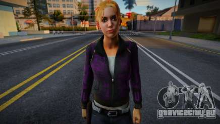 Зои (Jessica Vance) из Left 4 Dead для GTA San Andreas