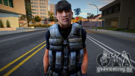Guerilla (Shaved) из Counter-Strike Source для GTA San Andreas