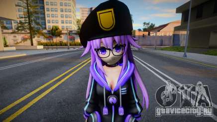 Nepped Waifu (Custom Neptunia Skin) для GTA San Andreas