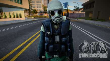 SAS (HL2 Metro Cop) from Counter-Strike Source для GTA San Andreas