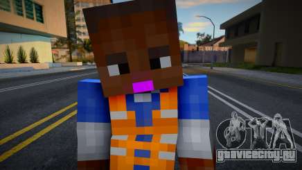 Steve Body Franklin Worker для GTA San Andreas