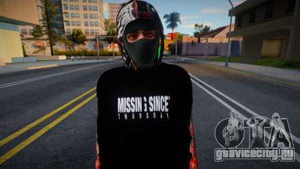 Персонаж в одежде Missing Since Thursday для GTA San Andreas