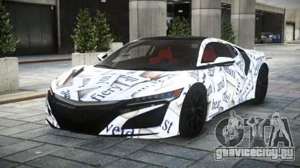 Acura NSX ZR S3 для GTA 4