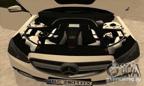 Mercedes-Benz E63 AMG 4matic White для GTA San Andreas