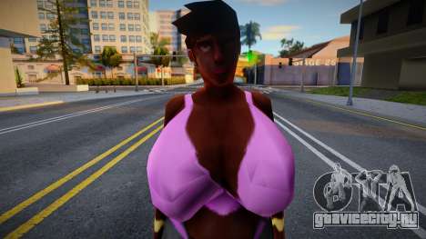 Thicc Female Mod - Casual Outfit для GTA San Andreas
