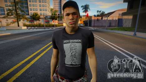 Эллис (Joy Division) из Left 4 Dead 2 для GTA San Andreas
