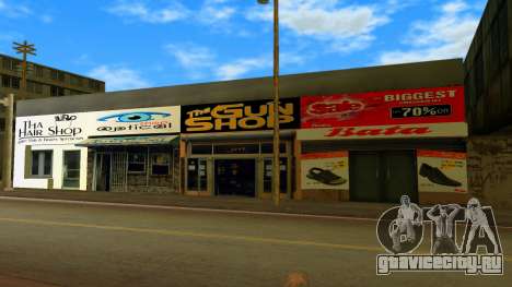New Shops v2 для GTA Vice City