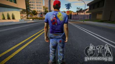 Эллис (Pokemon Trainer) из Left 4 Dead 2 для GTA San Andreas