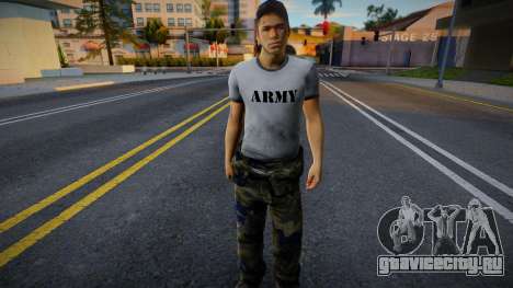 Эллис (Army) из Left 4 Dead 2 для GTA San Andreas