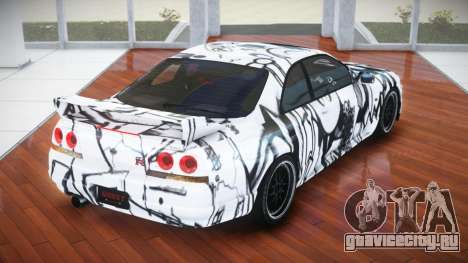 Nissan Skyline R33 GTR V Spec S3 для GTA 4