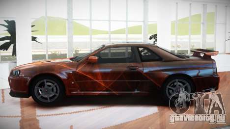 Nissan Skyline GT-R R34 QX S10 для GTA 4