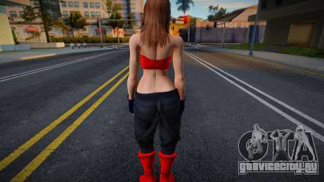 Red Swag Girl v3 для GTA San Andreas