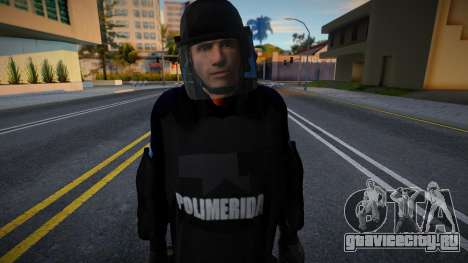 Полицейский из Polimerida для GTA San Andreas