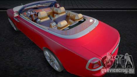 Rolls-Royce Dawn Cabrio [MANSORY] для GTA San Andreas