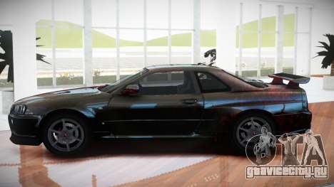 Nissan Skyline GT-R R34 QX S5 для GTA 4