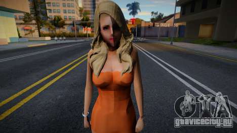 Девушка в обычной одежде v14 для GTA San Andreas