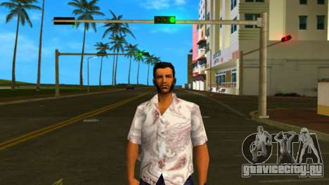 Томми в новой рубашке v2 для GTA Vice City