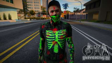 Эллис (Skeleton Green Version) из Left 4 Dead 2 для GTA San Andreas