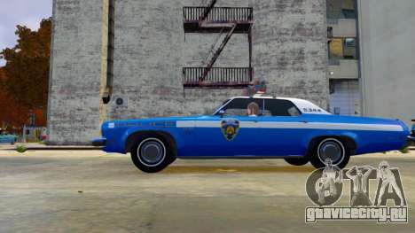 Oldsmobile Delts 88 1973 New York Police Dept для GTA 4