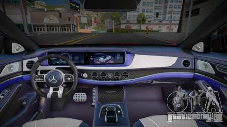 Mercedes-Benz S63 AMG (Holiday) для GTA San Andreas