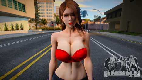 Red Swag Girl v1 для GTA San Andreas