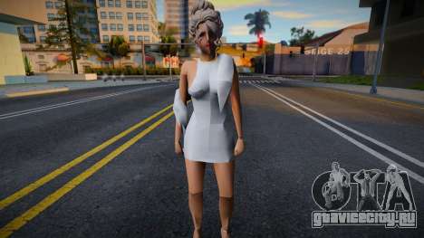 Девушка в обычной одежде v25 для GTA San Andreas