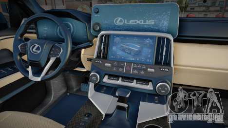 Lexus LX600 2022 (3dnion) для GTA San Andreas