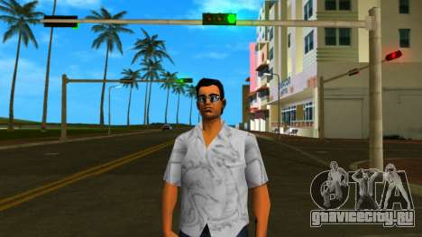 Томми в новой рубашке и солнцезащитных очках для GTA Vice City