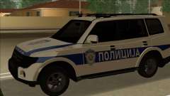 Serbian Police Mitsubishi Pajero для GTA Vice City