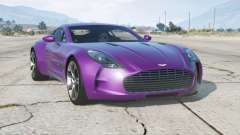 Aston Martin One-77  2010〡add-on для GTA 5
